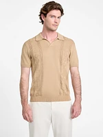 Rib Pointelle Bryant Polo