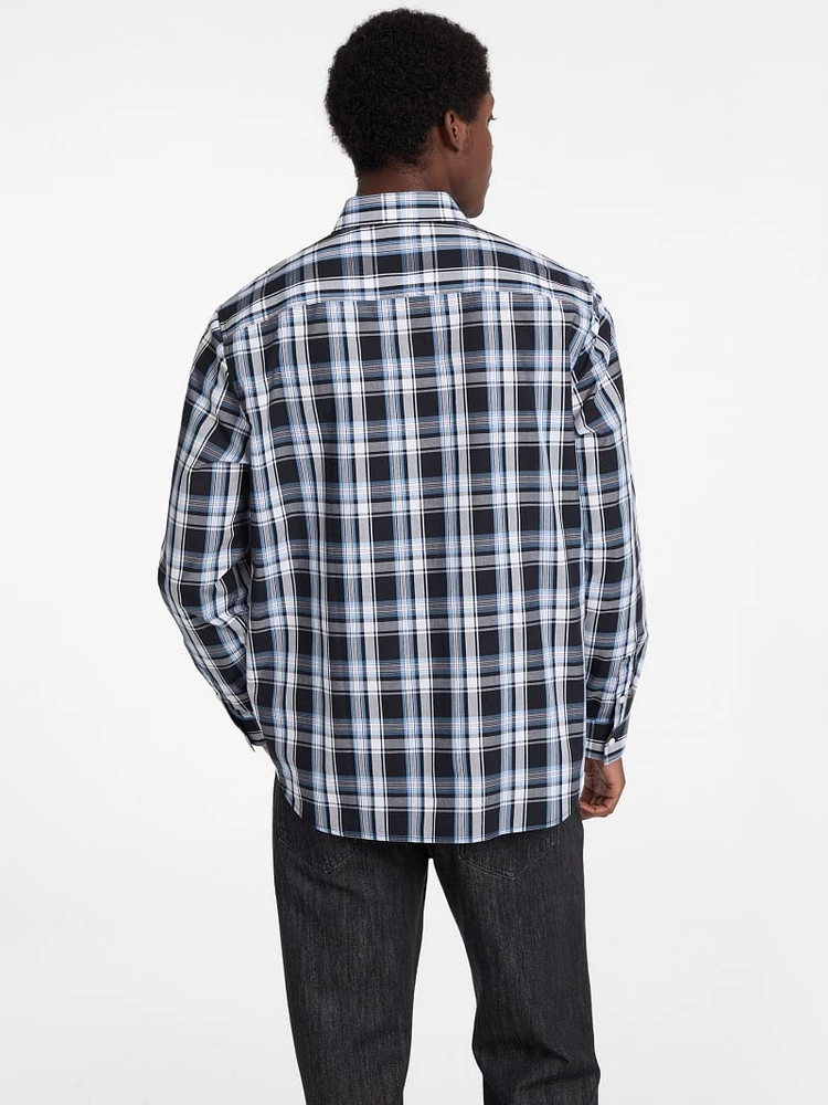 Eco Plaid Pocket Shirt