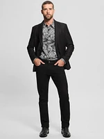 Shimmer Twill Blazer