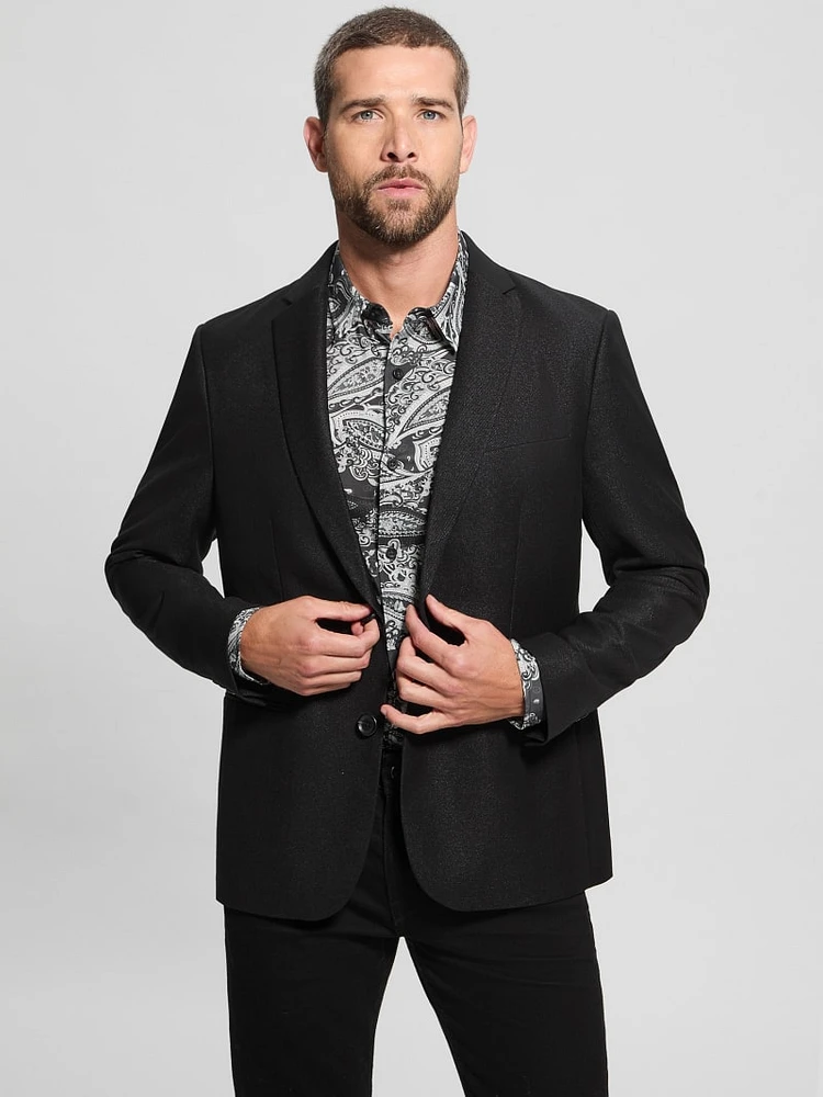 Shimmer Twill Blazer