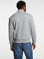 Eco Half-Zip Logo Sweater