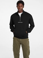 Eco Half-Zip Logo Sweater