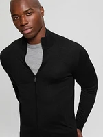 Fred Full-Zip Wool Sweater