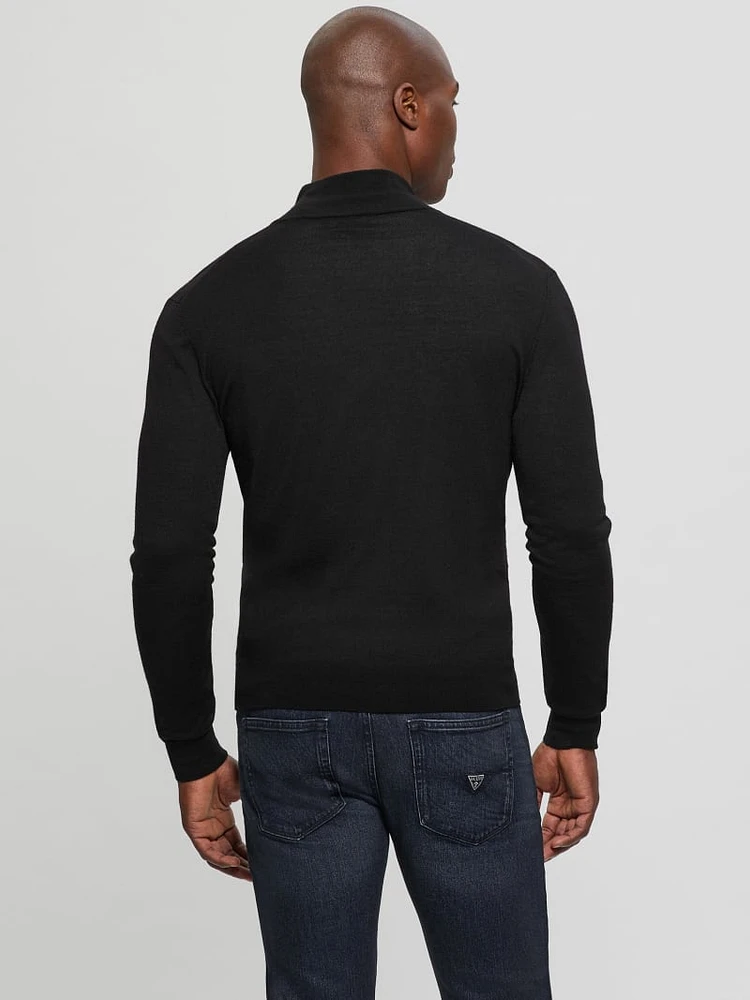 Fred Full-Zip Wool Sweater