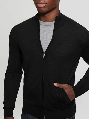 Fred Full-Zip Wool Sweater