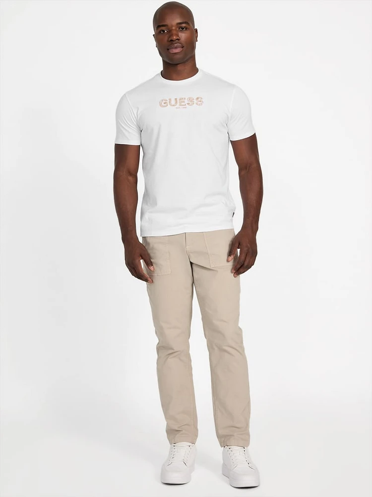 Eco Embroidered Signature Tee