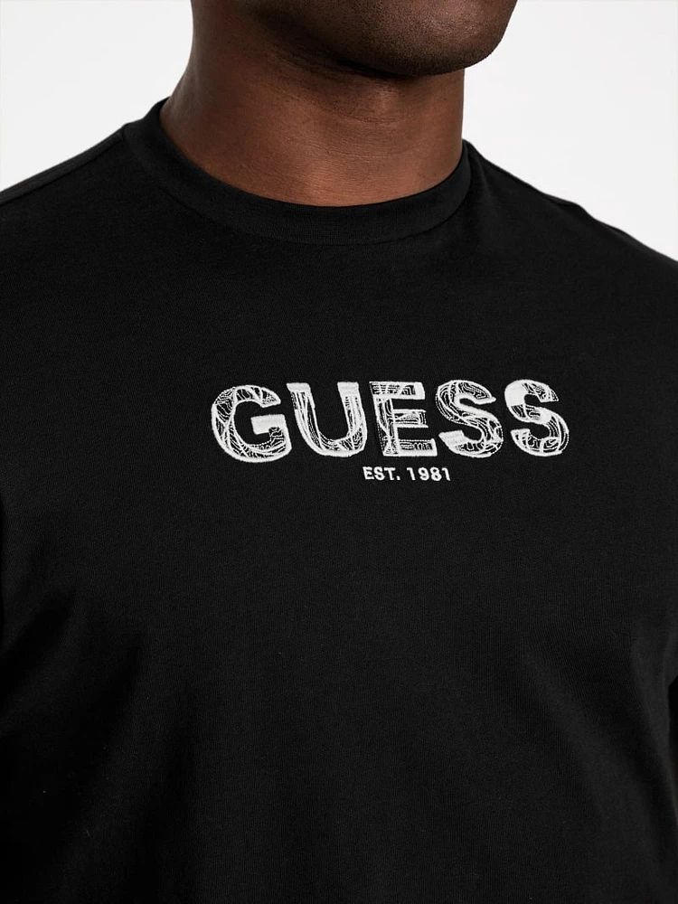 Eco Embroidered Signature Tee