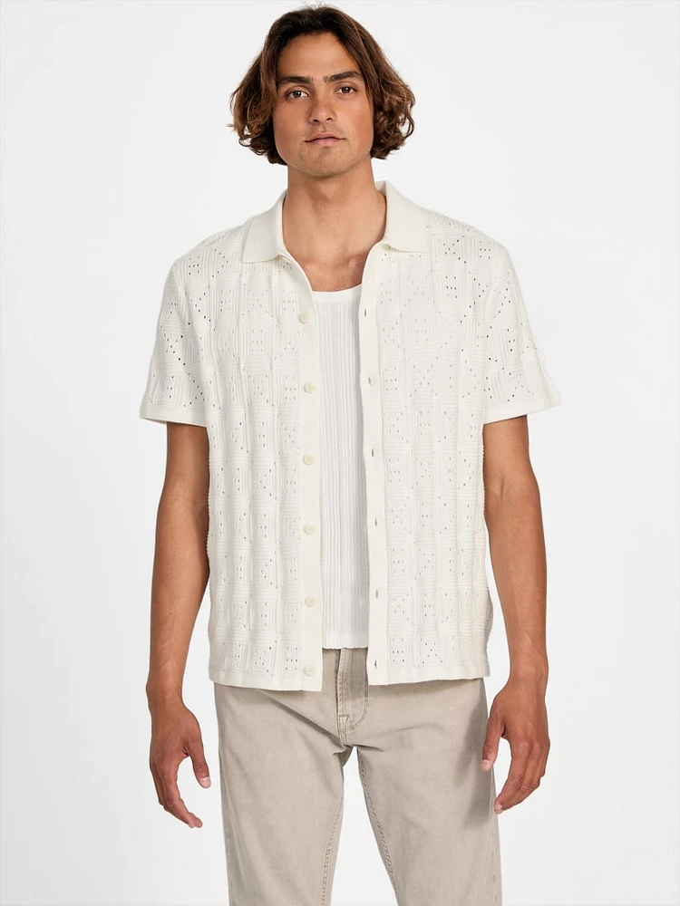 Topanga Pointelle Shirt