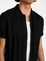 Topanga Pointelle Shirt