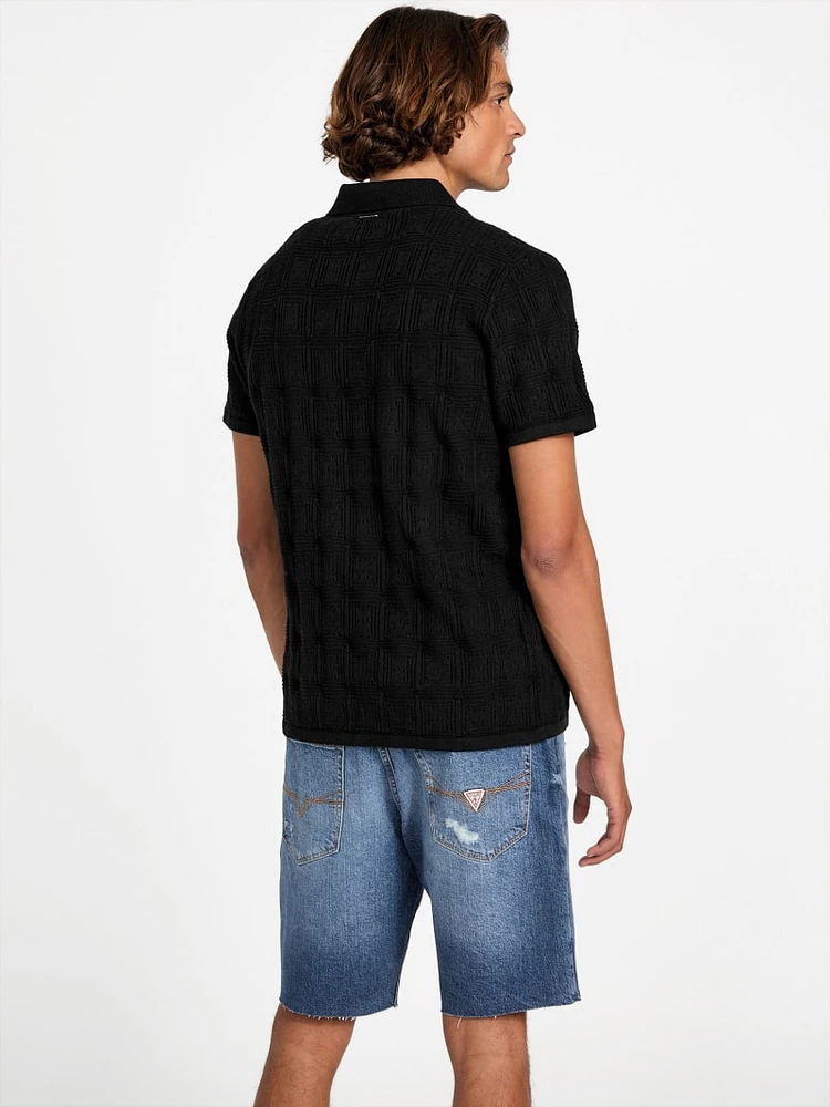 Topanga Pointelle Shirt