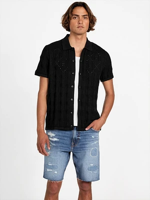 Topanga Pointelle Shirt