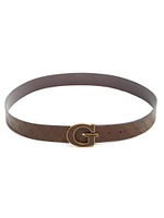Quattro G Leather Belt