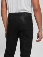 Freeform Coated Moto Tapered Jeans