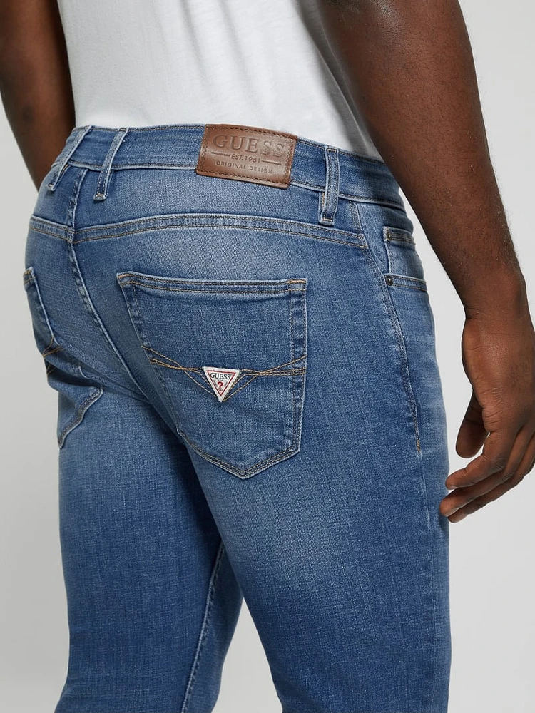 Eco Low-Rise Slim Straight Jeans