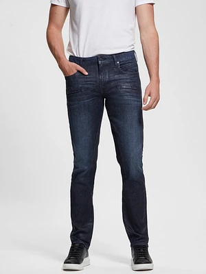 Tapered Zip Pocket Jeans