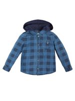 Denim Hooded Shirt (2-6)