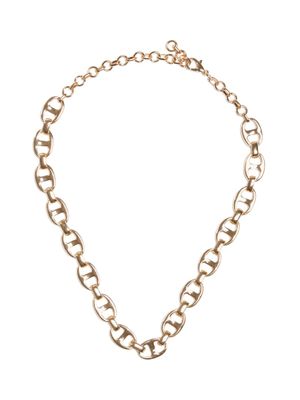 14KT Gold-Plated Mariner Chain Choker