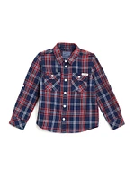 Plaid Denim Shirt (3M-7)