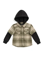 Layered Plaid Shirt (3M-7)