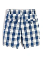Plaid Poplin Shorts (3M-7)