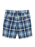 Patch Plaid Shorts (2-7)