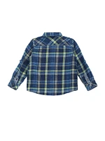 Indigo Long-Sleeve Shirt (2-7)