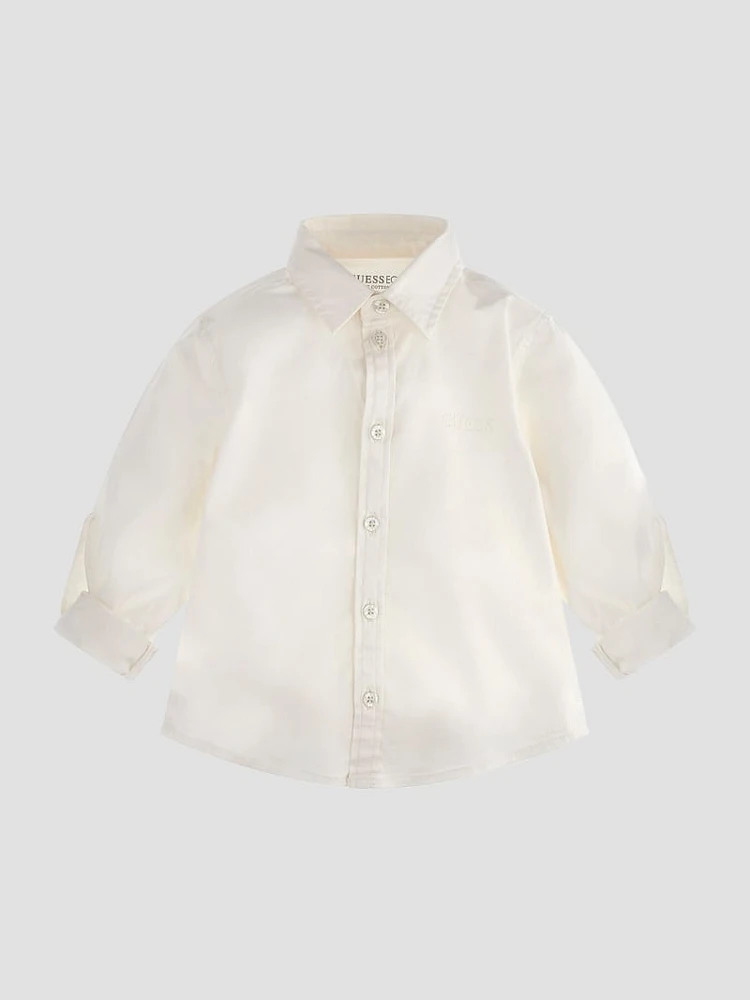 Eco Woven Poplin Shirt (3m-7)