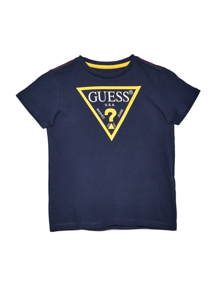 GUESS Kids Short-Sleeve Triangle Logo Tee (2-7