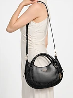 Tatum Whipstitched Satchel