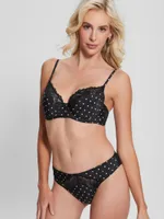 Chantelle Polka Dot Balconette Bra