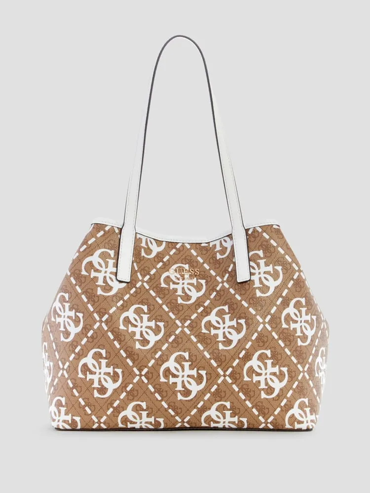 GUESS White Tote Bags