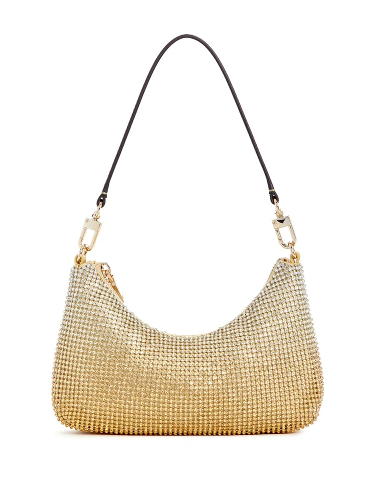 Zalina Ombré Rhinestone Mini Shoulder Bag