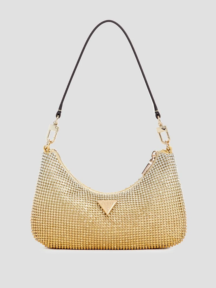 Zalina Ombré Rhinestone Mini Shoulder Bag