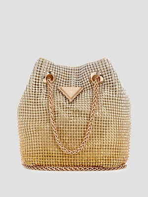 Zalina Ombré Rhinestone Pouch