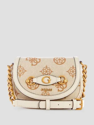 GUESS Izzy Quattro G Mini Crossbody