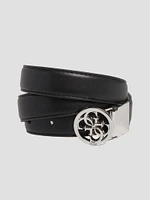 Kristi Reversible Quattro G Skinny Belt