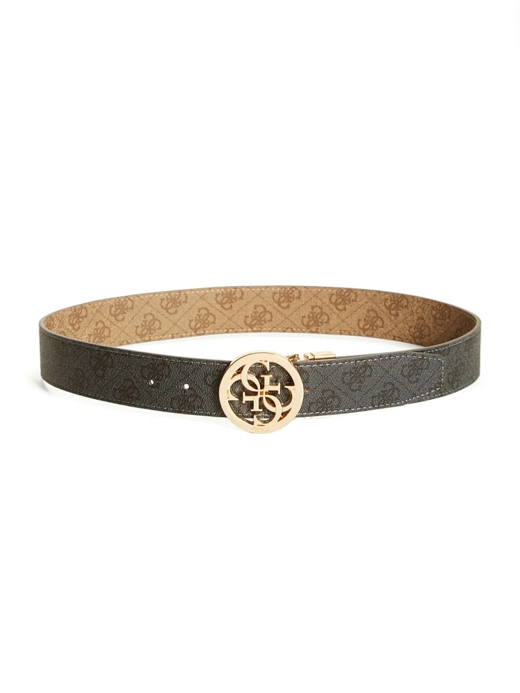 Lana Faux-Leather Signature Belt