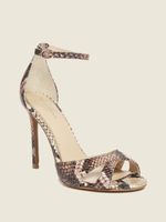 Abiele Leather Stiletto Sandal