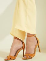 Abiele Leather Stiletto Sandal