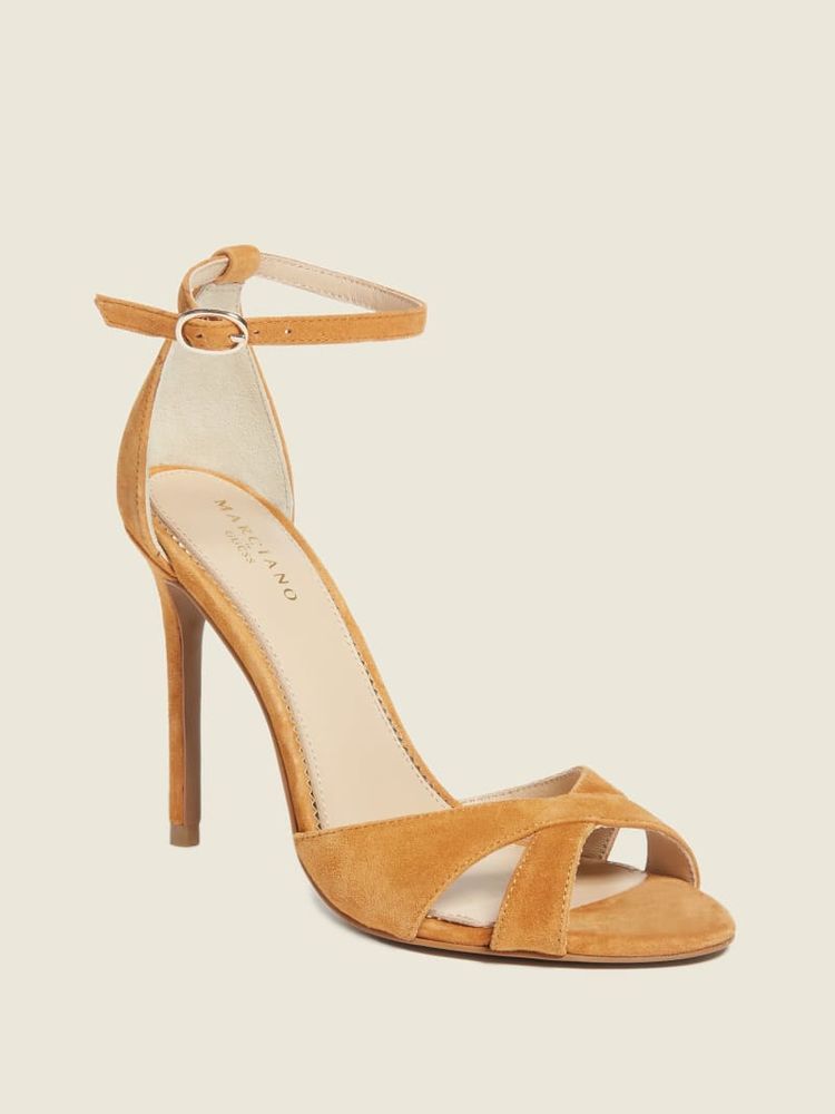 Abiele Leather Stiletto Sandal