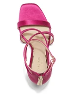 Satin Strappy Heel