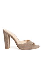 Manasa Suede Mule Sandal