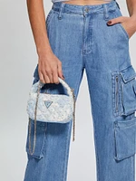 Rianee Denim Mini Hobo