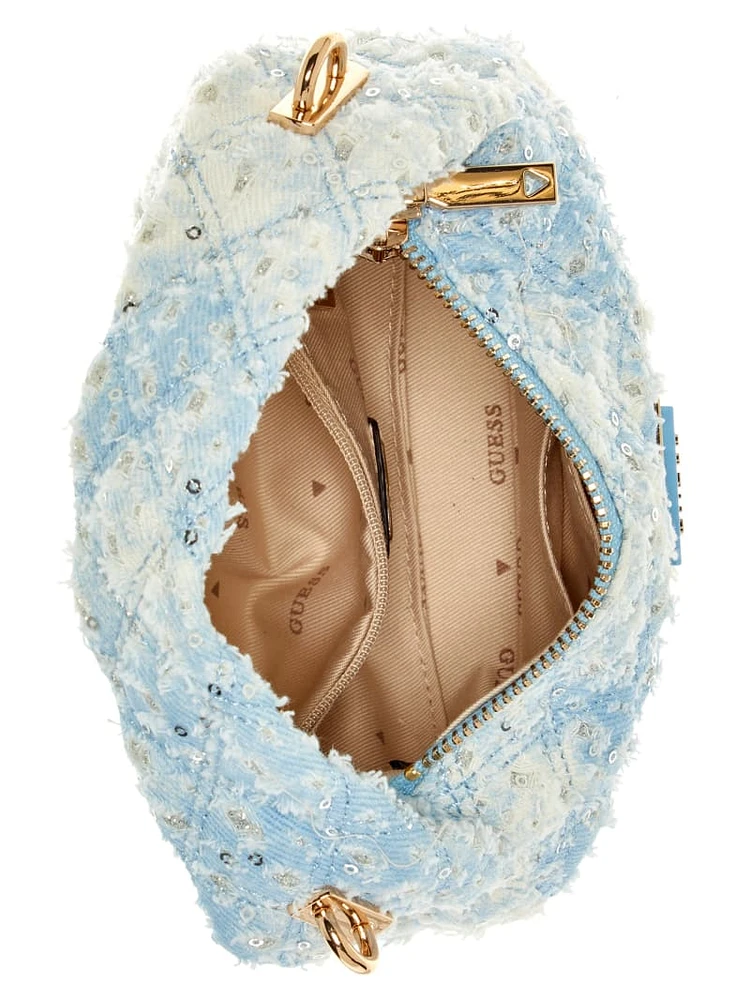 Rianee Denim Mini Hobo