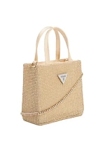 Lua Rhinestone Mini Tote