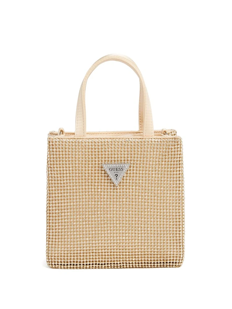 Lua Rhinestone Mini Tote