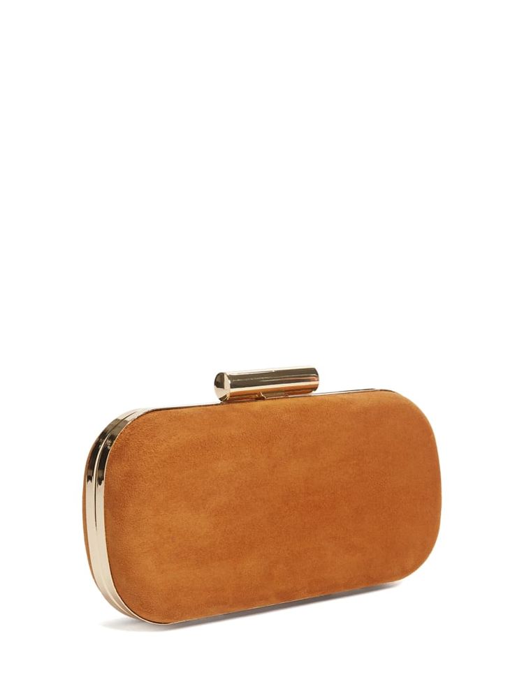 Suede Leather Clutch