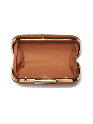 Suede Leather Clutch