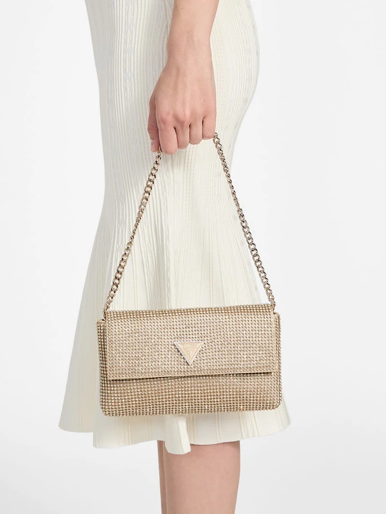 Zalina Mesh Clutch