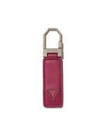 Faux-Leather Key Ring